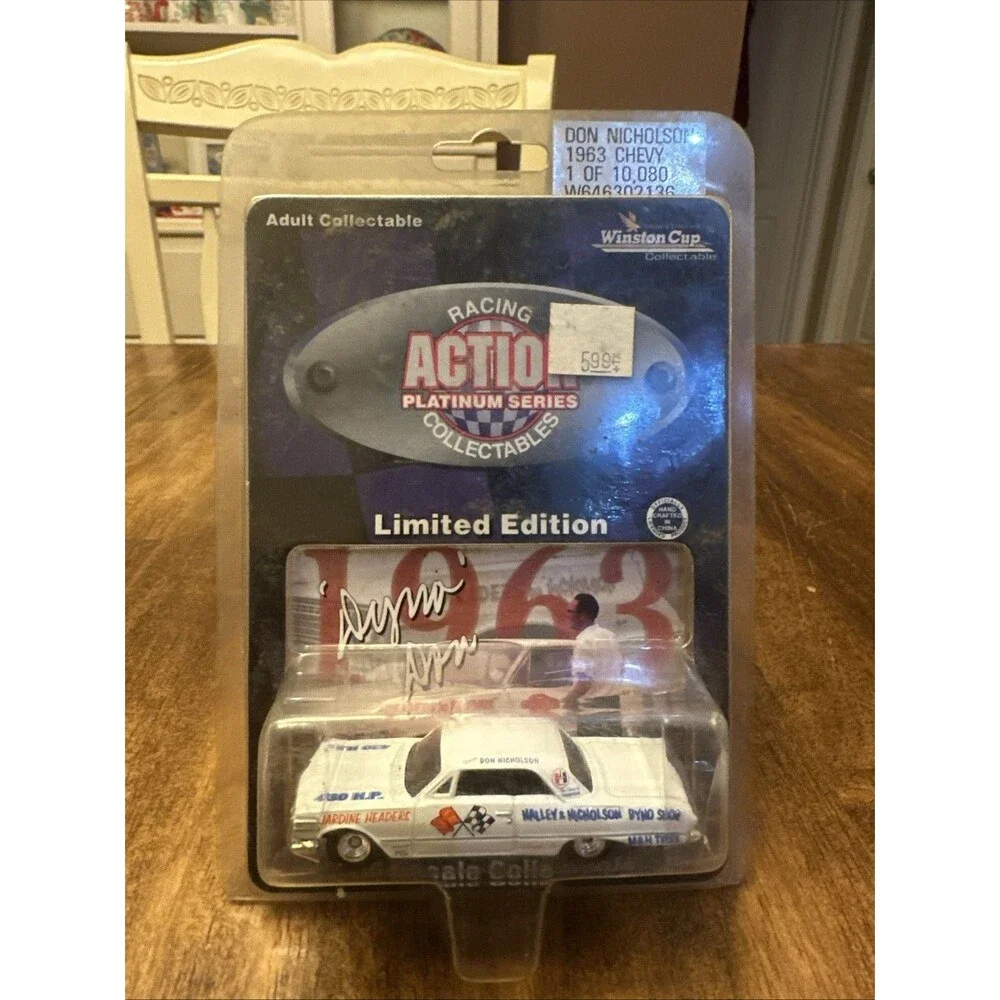 Action Racing Collectables Platinum Series Don Nicholson 1963 Chevy Winston Cup